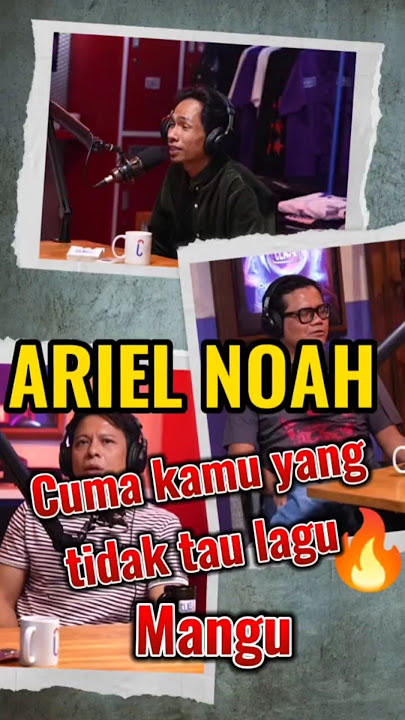 Cuma kamu yang tidak tau lagu mangu #arielnoah  #arilesmana #storywa