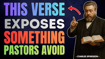 Why This Bible Verse Frightens Every Pastor — But No One Talks About It  | Charles Spurgeon