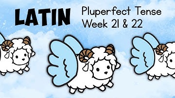 Classical Conversations Cycle 2 Latin Week 21 and 22 - First Conjugation Endings Pluperfect Tense