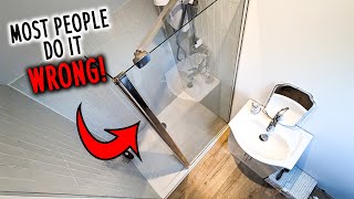 How to Silicone a Glass Shower Screen