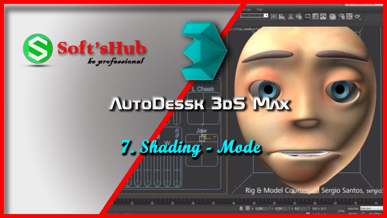 AutoDesk - 3dS Max || 7 - Shading Modes - YouTube