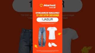 Yandex Market 1Jasur - 150 000 Som Dan Ortiq Birinchi Buyurtmangiz Uchun 55 000 Som Chegirma