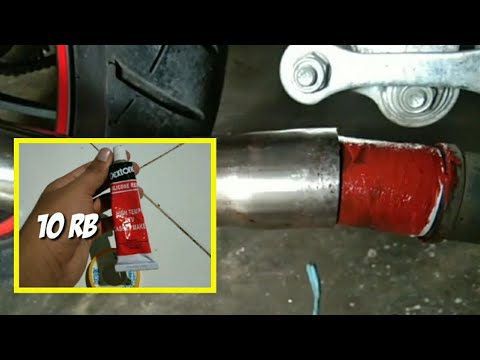 DK AUTO : lem G bisa menjadi sangat kuat bila di padukan dengan bahan seperti bubuk2an, di sini saya. 