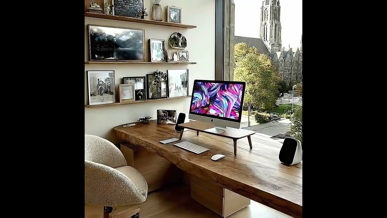 Maclean MC-930 Monitor Stand Laptop Stand Screen Riser Desk Attachment Screen Stand up to 20kg