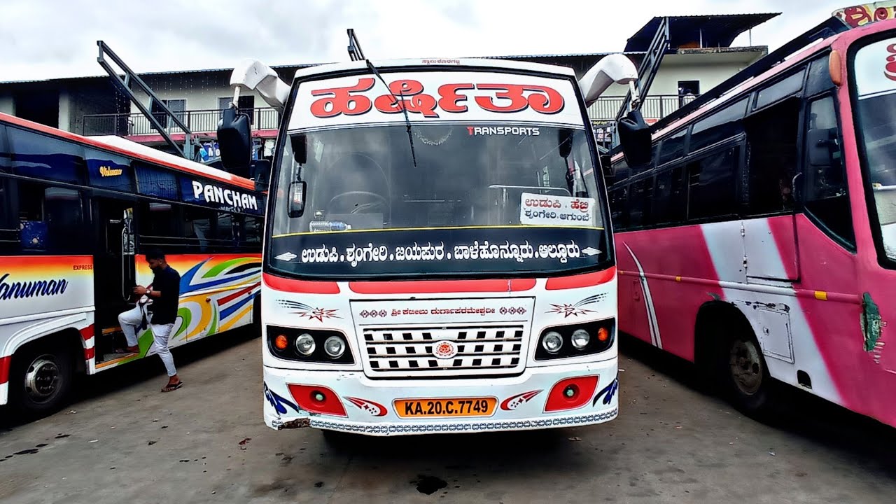 Udupi to Aldur Bus information/ Aldur to udupi Bus information/ Harshita Bus information