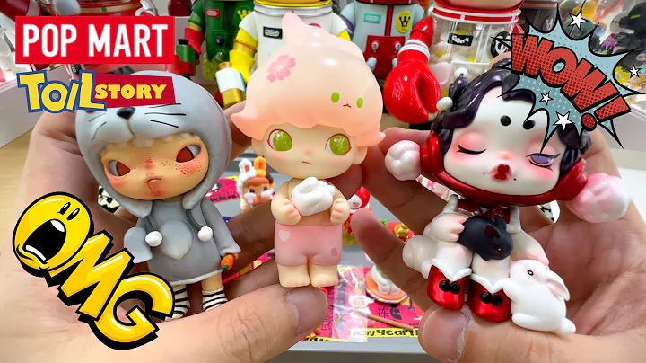 泡泡玛特｜POP MART - 3!2!1! Chinese New Year Of Rabbit Double Happiness Blind Box Series Unboxing 开箱!! - DayDayNews