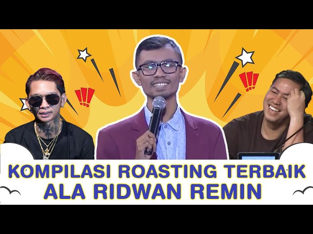 GOKIL!!! Kompilasi Roasting Terbaik ala Ridwan Remin: Dari Young Lex Hingga Pandji class=