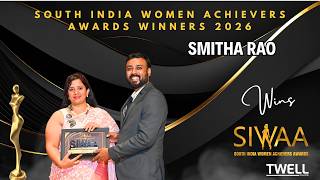 Smitha Rao Wins Women of the Future Award | SIWAA 2026