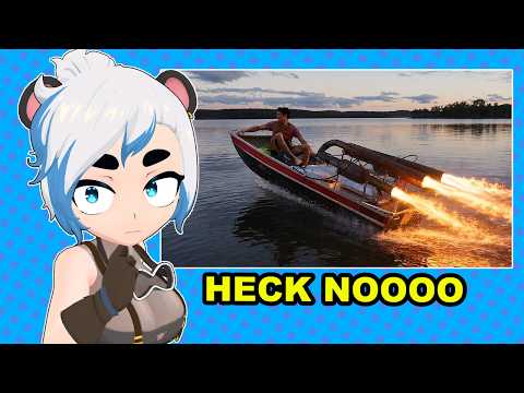 Would YOU ride a JET BOAT?? | Azura Reacts to IDidAThing