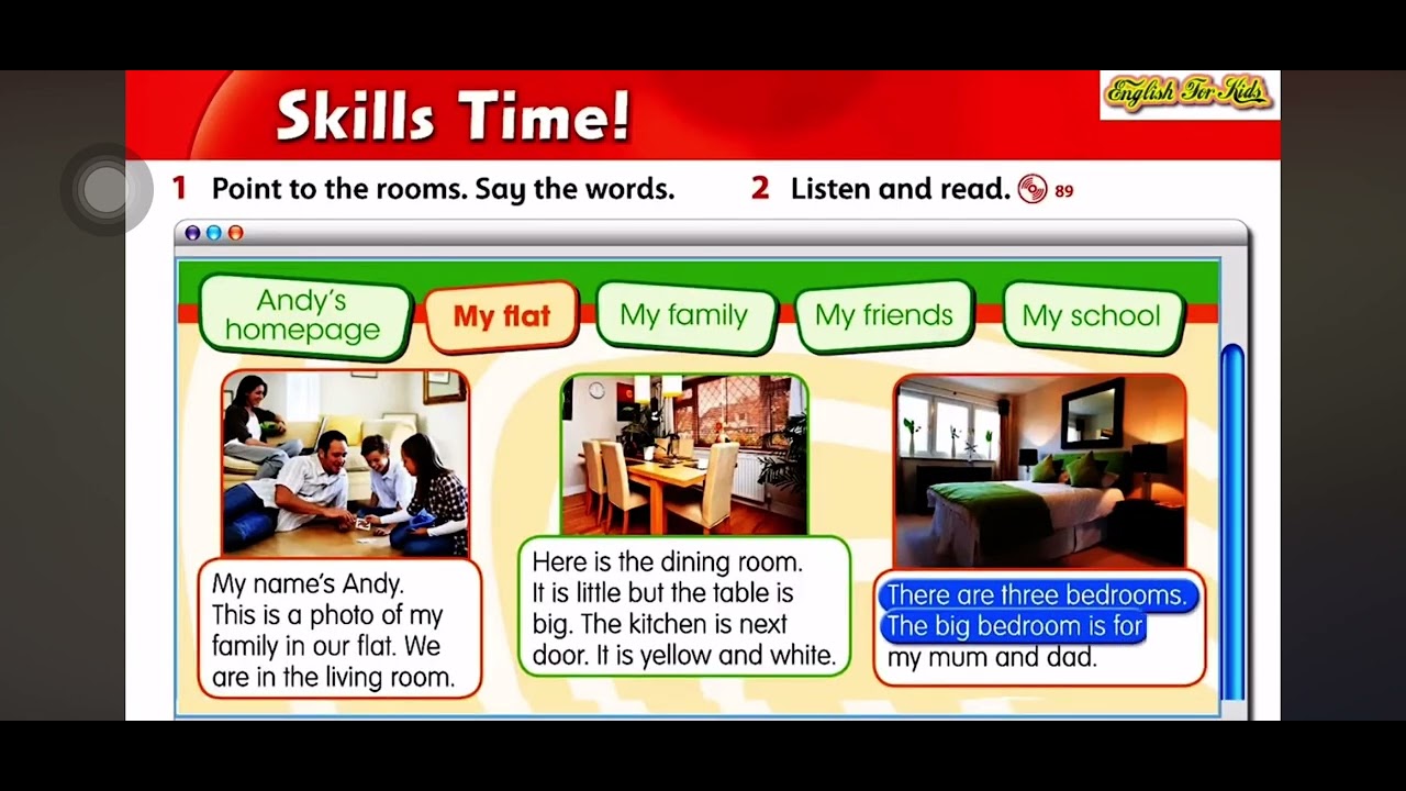 Family & Friends 1- Unit 8 ( Skills time) : Where’s Grandma?