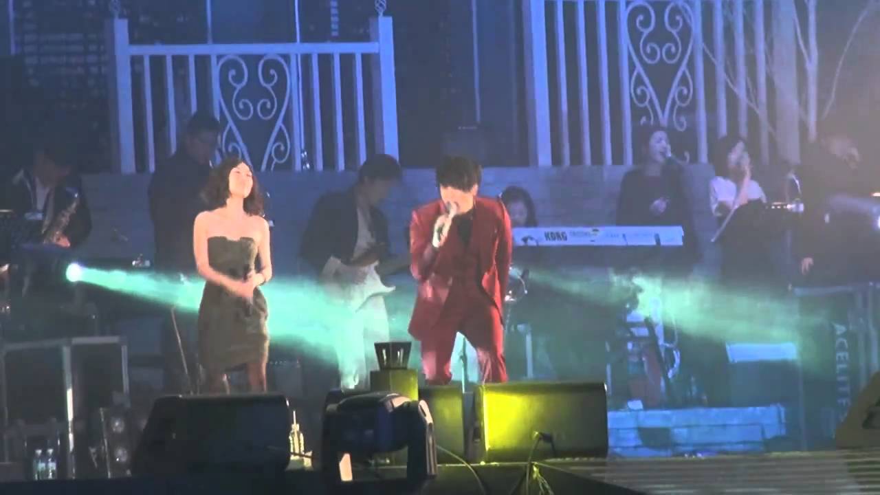 101226 직캠 박정현 & 서인국 You Mean Everything To Me (Swing Jazz) @2010 레전드 라이브 콘서트 (Lena Park, Seo In Guk)