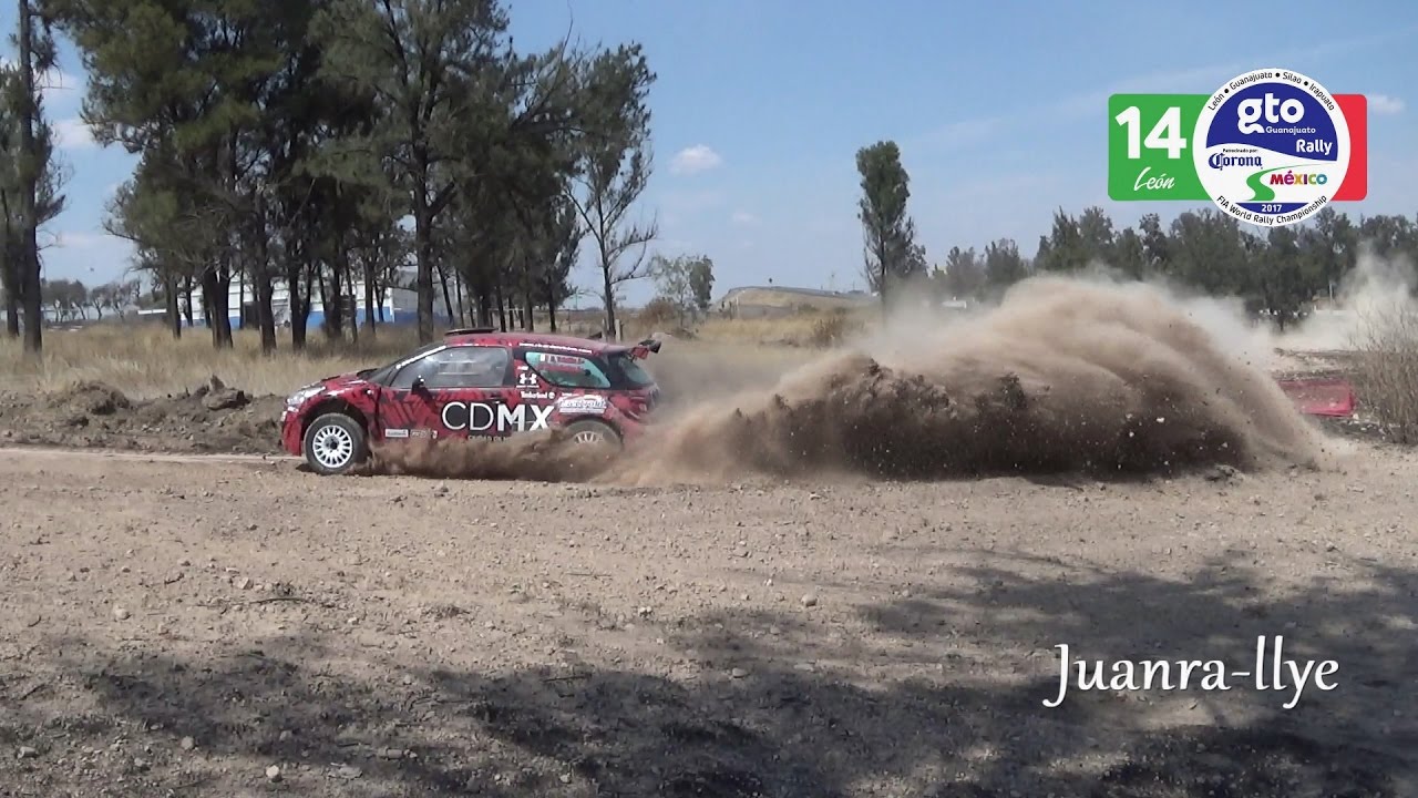WRC - Rally Guanajuato Mexico 2017 - Monday Test - YouTube