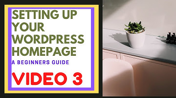 SETTING UP YOUR HEADER AND FOOTER ON YOUR HOME PAGE. VIDEO 3