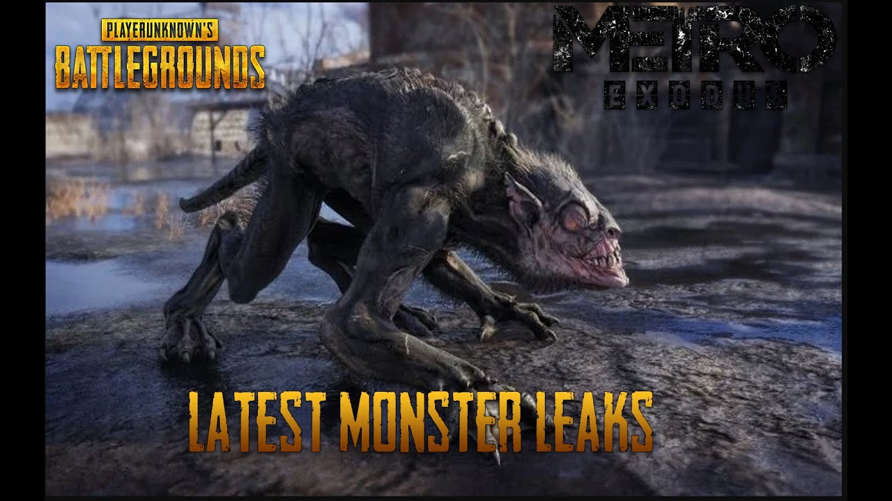 Metro Royal Leaks Pubg Mobile X Metro Exodus New Monster Leaks Youtube