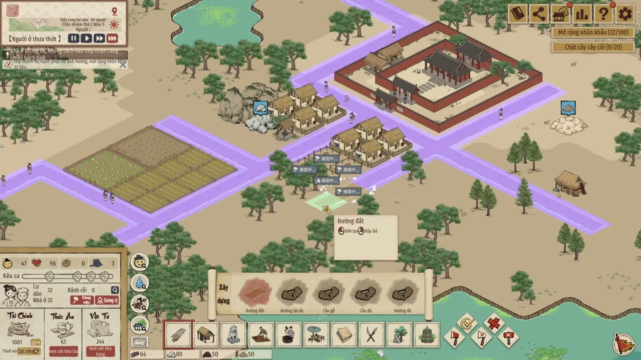 Hướng Dẫn Thriving City Song - Màn 1 (Cốt Truyện) | Xây Dựng Kinh Tế & Vượt Qua Thử Thách Đầu Tiên