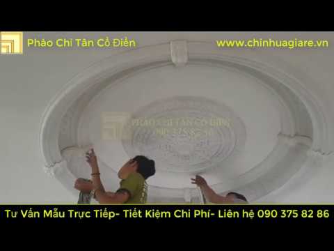 Video Thi Công Phào Chỉ Tân Cổ Điển-Mâm Victoria - youtube
