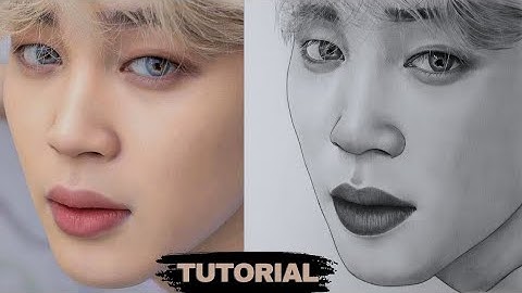How to draw BTS Jimin step by step | Drawing Tutorial | YouCanDraw