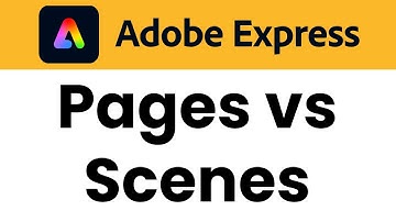 Pages vs Scenes in Adobe Express Explained
