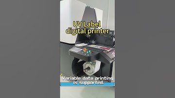 UV Label digital printer with high speed!Variable data printing is supported!