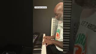 Just touching the keys a little bit