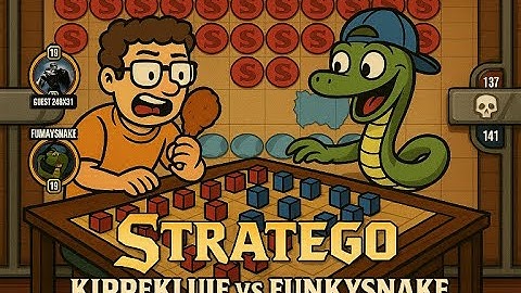 🔥 Kippekluif VS Funkysnake – Exciting at the end | Stratego Online 🔥