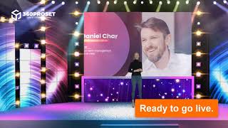 Stage Virtual Set 70 || Vmix ProSet