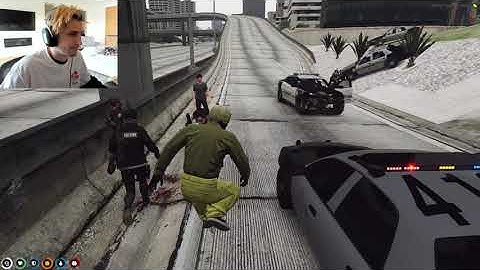 XQC Goes On An Epic SCUFFED Cop Chase | GTA RP NoPixel 3.1
