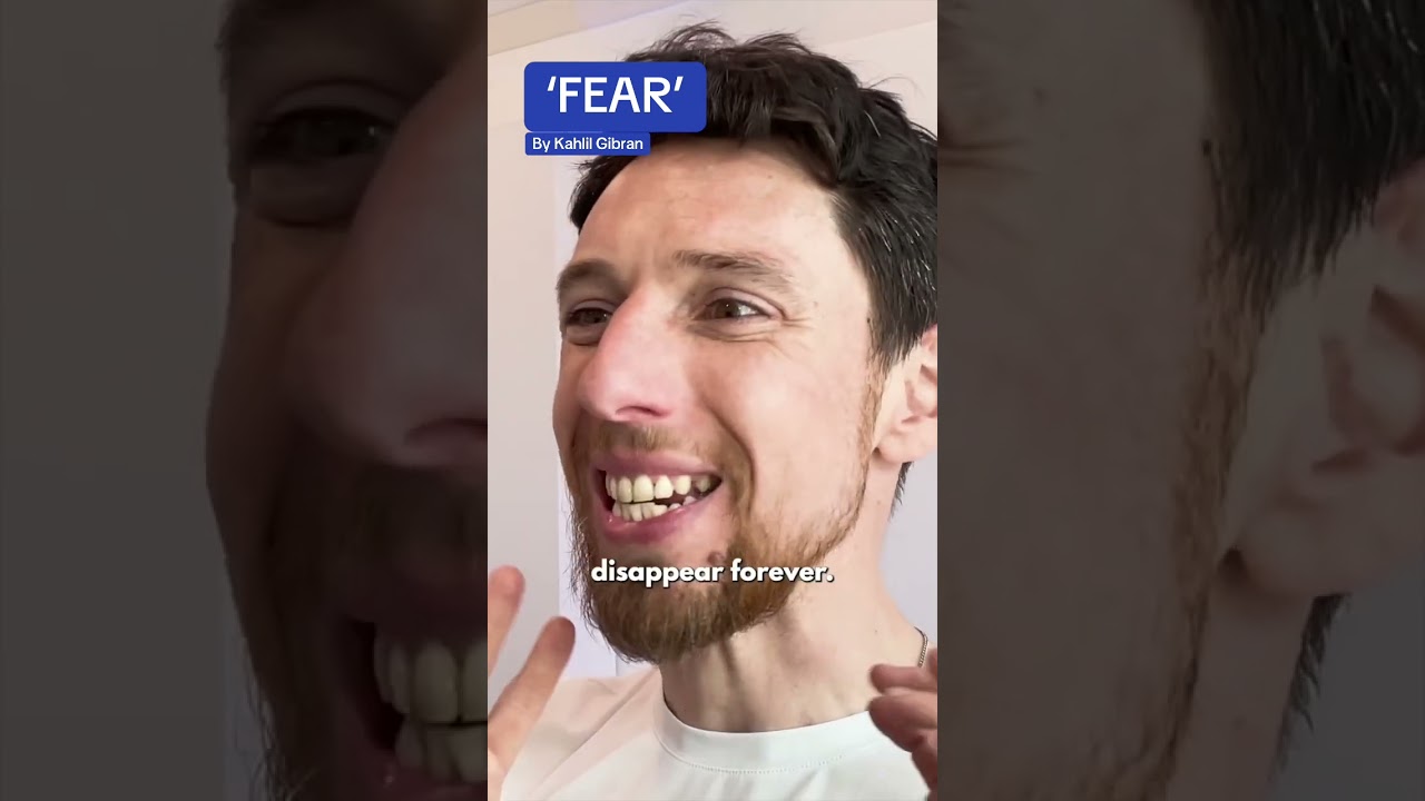 FEAR by Khalil Gibran 