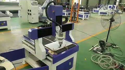 AKM6090 CNC router ready video show to Raya