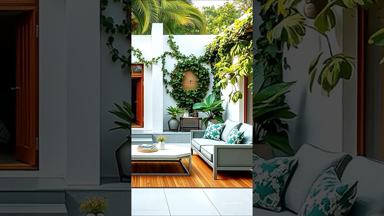 Tropical Courtyard Vibes You’ll Want to Copy! 