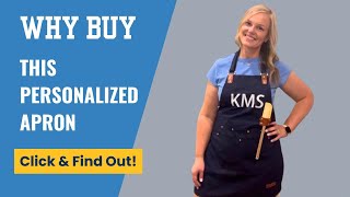 WHY BUY this personalized apron