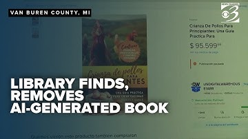 Bibliotheek van Van Buren County ontdekt door AI gegenereerd boek bij online bestelling