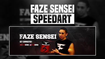 Twitter Header Speed Art | Faze Sensei ( #DOTM )