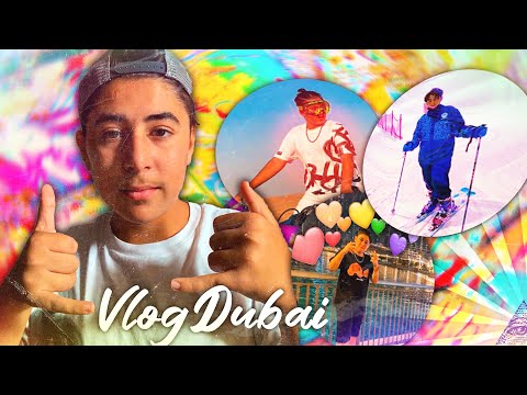 VLOG DUBAI !!#1 – Burj khalifa- fontaine dubai- ski dubai- desert dubai- c central resort the palm!