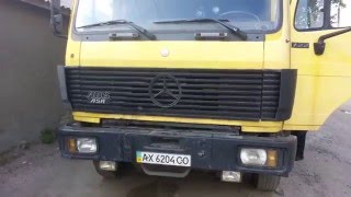 Видеообзор грузовика Mercedes 1722 (очень любительский)