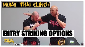 Muay Thai Clinch Entry Striking Options with Chris Aboy and Brian Stanley