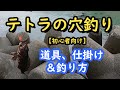 【初心者向け】　テトラの穴釣り　カサゴ の動画、YouTube動画。