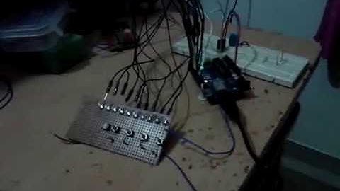 IR remote control LED chaser using Arduino Video part 1