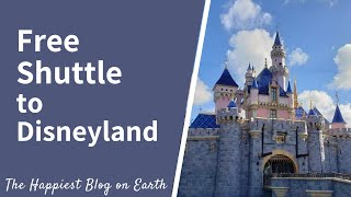 Free ride to Disneyland with Toy Story shuttle lot