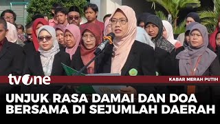 Download lagu Sejumlah Elemen Masyarakat di Berbagai Daerah Gelar Aksi Damai dan Doa Bersama | tvOne