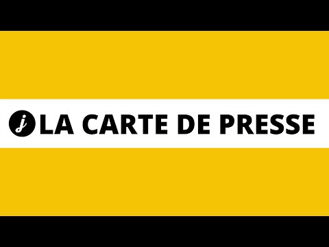 Journalisme : La carte de presse