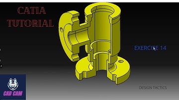 CATIA V5 PART DESIGN TUTORIAL /EXERCISE 14