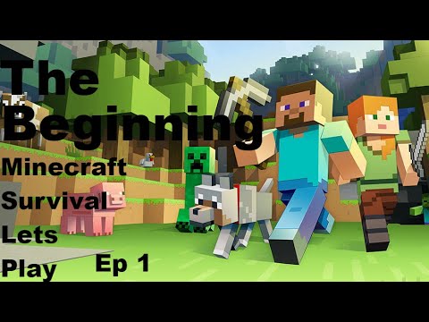 The Beginning / Minecraft survival lets play / Ep1 - YouTube