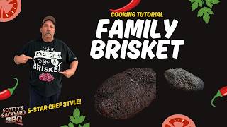 Perfect Weber Searwood Brisket in 14 Hours (Family Recipe)