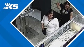 Two women wanted in local crime spree