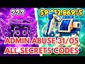 STEAL THE BRAINROT FORTNITE FERINS - ALL SECRETS CODES ADMIN ABUSE MAGICAL EVENT UPDATE (new codes)