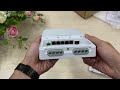 Unbox và giới thiệu sản phẩm mới switch ngoài trời (outdoor) GWN7710R