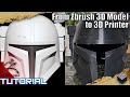 How to go from Zbrush 3D Model to 3D Printer Cosplay Style