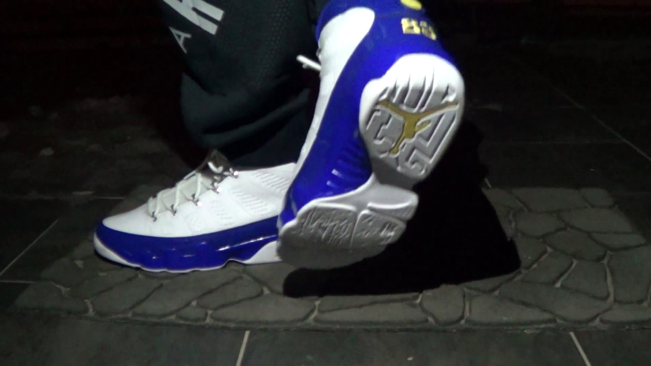 jordan 9 kobe on feet