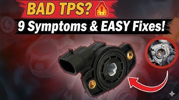 9 Symptoms of a Bad Throttle Position Sensor (TPS + FIXES)